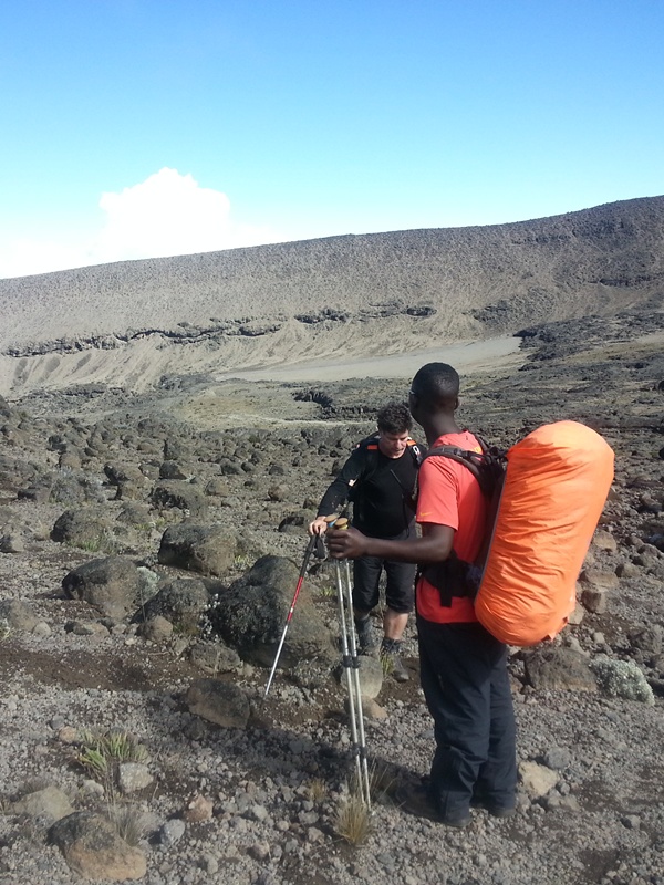 Hiking on Kilimanjaro