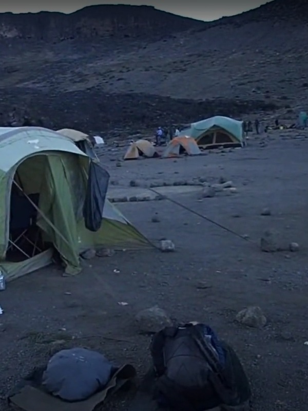 Moir Hut camp